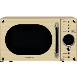 Daewoo KOR6N9RC Touch Control Microwave Oven in Cream Gloss